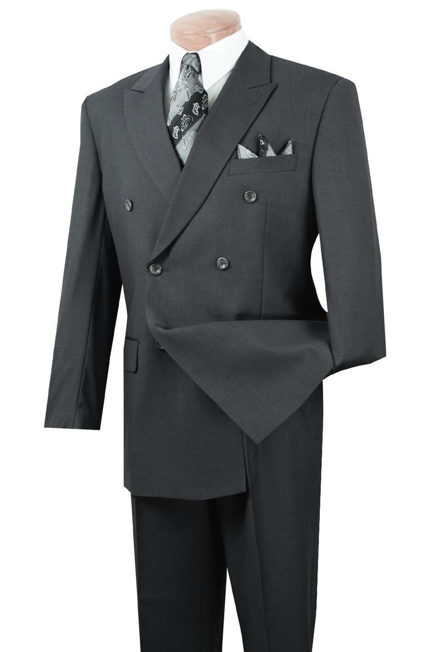 Vinci Suit DPPC-Charcoal - Church Suits For Less