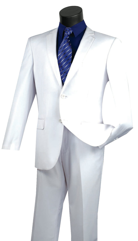 Vinci Suit SC900-12-White - Church Suits For Less