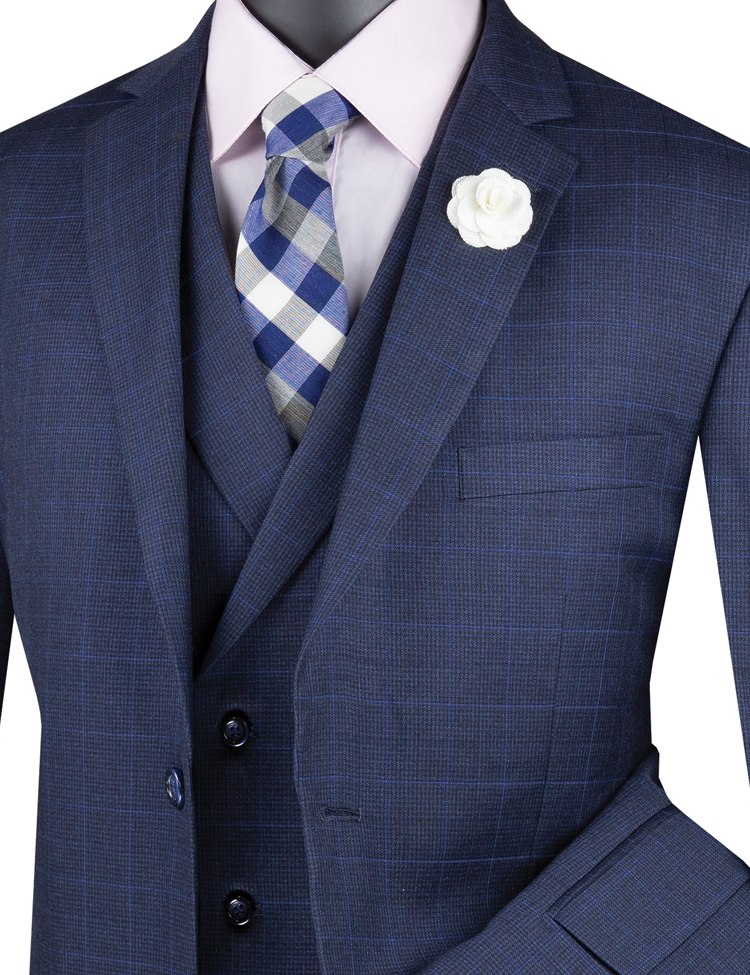 Classic Fit Men Suitt V2RW-13-Navy, Navy Blue / 58L | Church Suits For Less Classic Fit Men Suitt V2RW-13-Navy, Navy Blue / 58L | Church Suits For Less