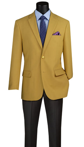 Vinci Sport Coat Z-2PPC-Gold - Church Suits For Less