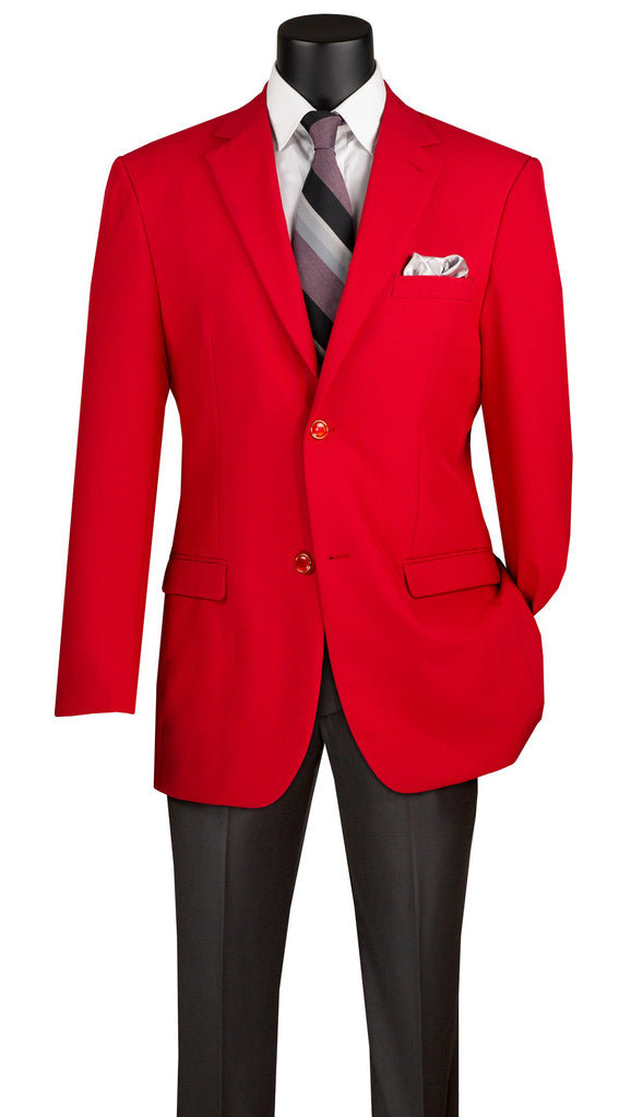 Vinci Sport Coat Z-2PP-Red - Church Suits For Less