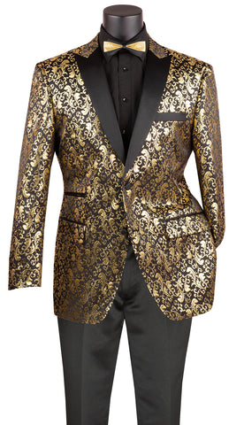 Vinci Sport Jacket BF-2-Gold - Church Suits For Less