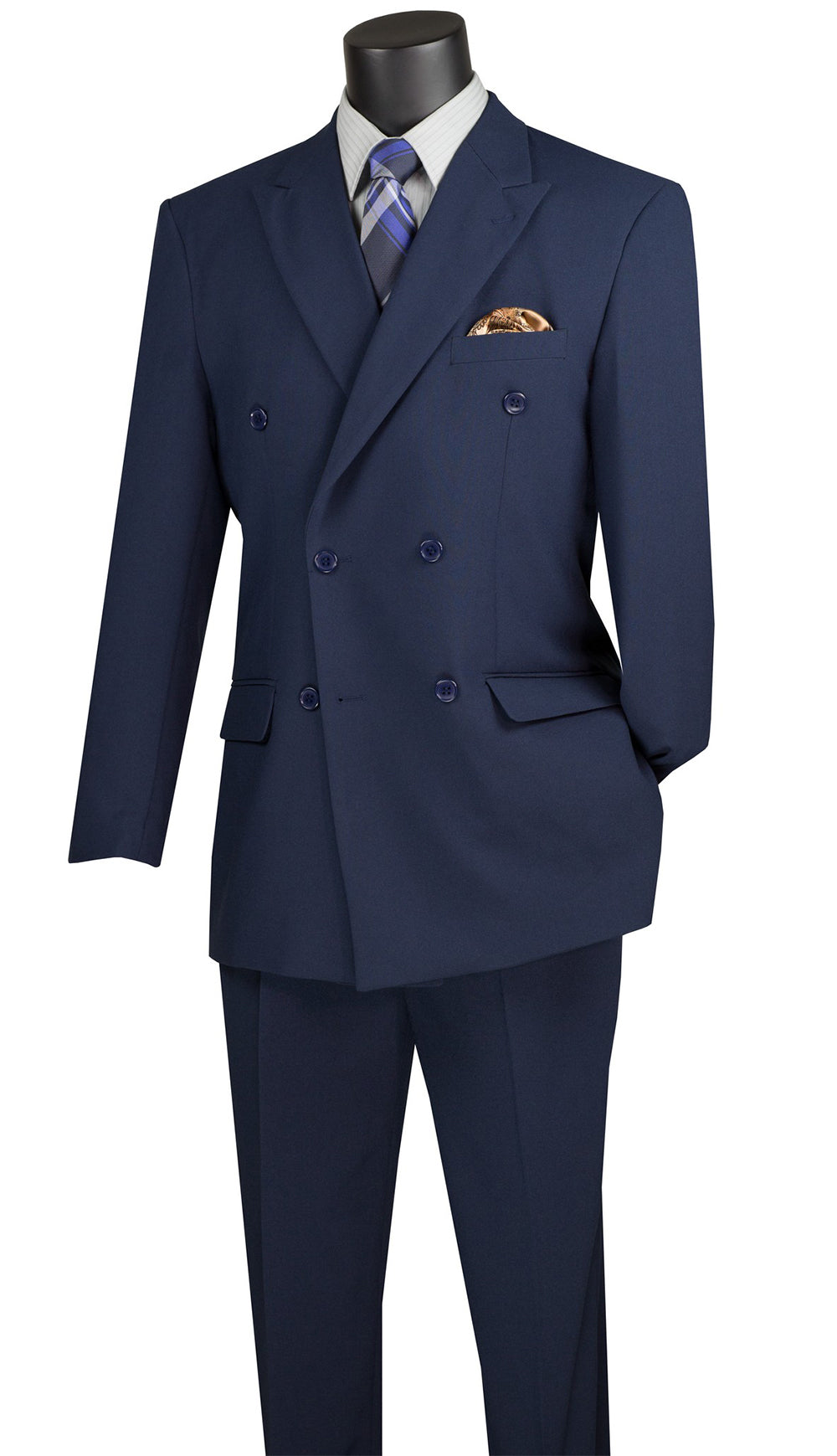 Vinci Suit DPP-Navy - Church Suits For Less