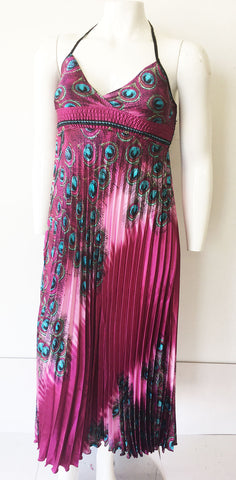 Casual Dress SB257-Magenta - Church Suits For Less