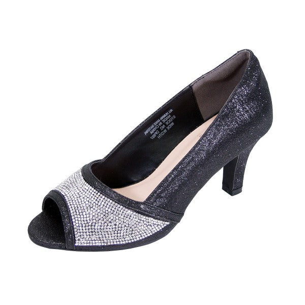 Women Church Shoes DP897C-Black - Church Suits For Less