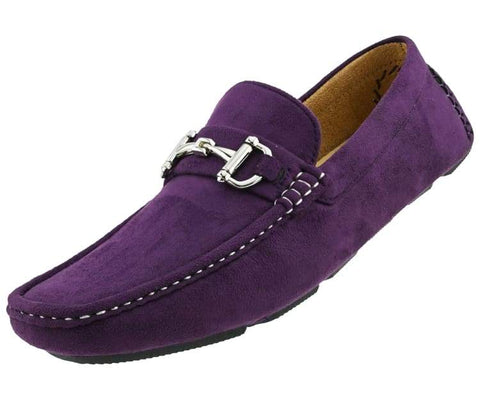 Men Walken Shoes- Purple - Church Suits For Less