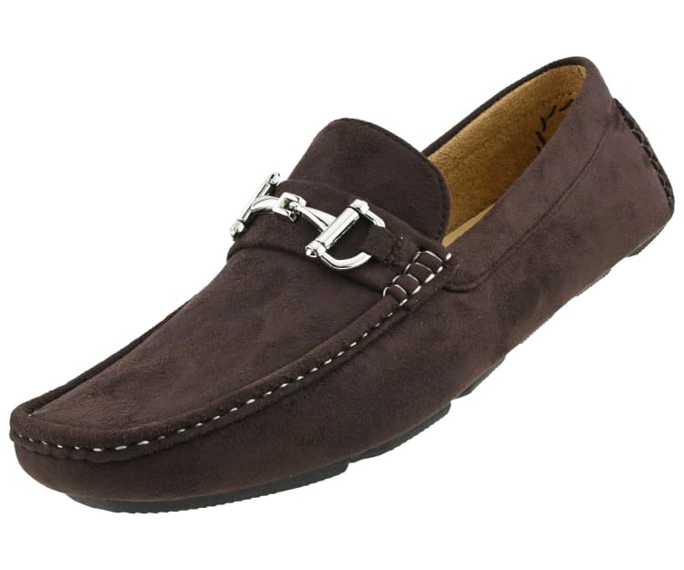 Men Walken Shoes-Brown - Church Suits For Less