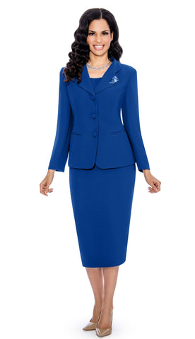 Giovanna Usher Suit 0824C- Royal Blue