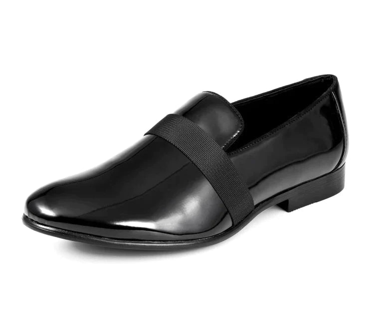 Men Dress Shoe Jester Black - Church Suits For Less