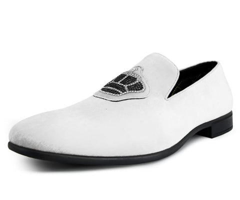 Men's Dress Shoe Crown White