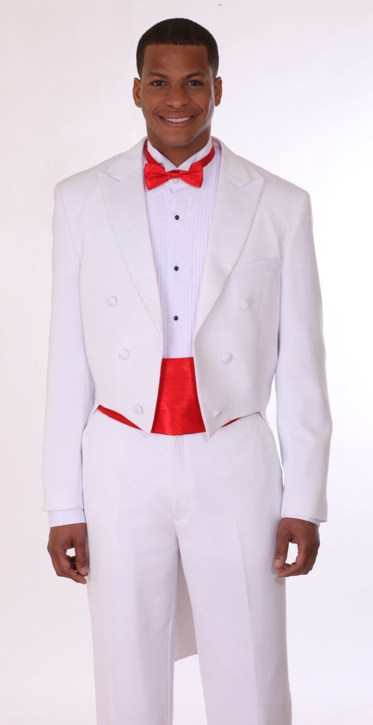 Milano Moda Tuxedo T505-White - Church Suits For Less