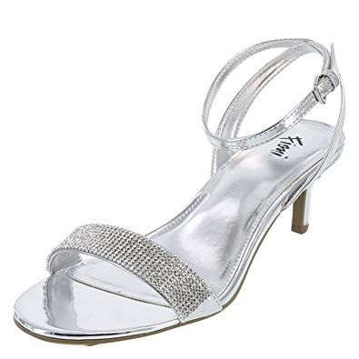 Women Church Shoes D05-silver - Church Suits For Less