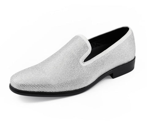Men's Dress Shoe Dazzle White
